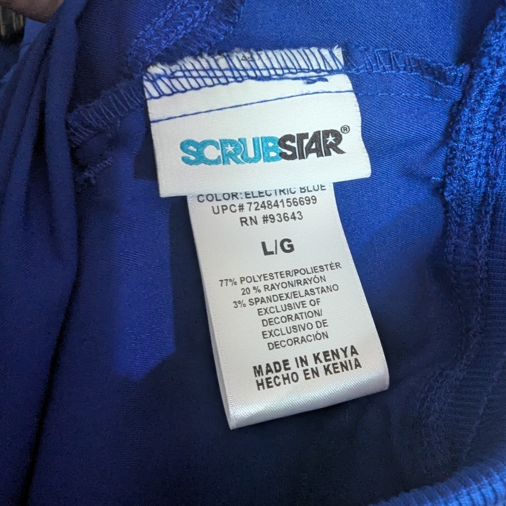 Blue Scrub Set - Picture 8 of 8